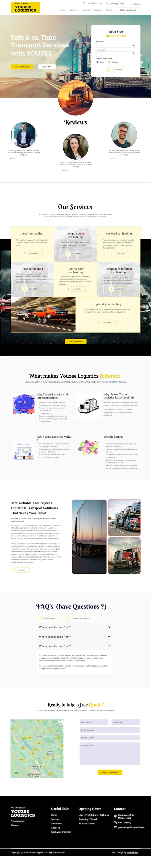 Youzee logistics